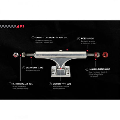 Trucks Skate Ace AF1 Hollow 66 Polished 9.0"